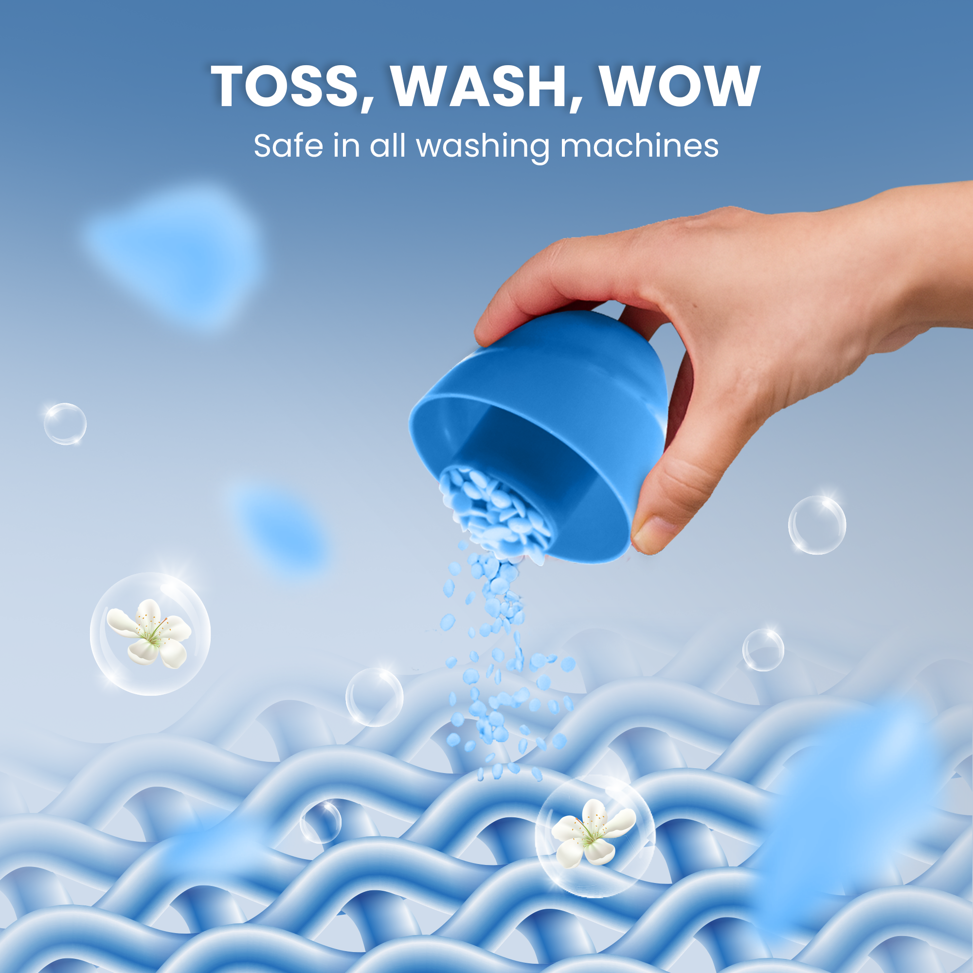 Presidential Marvel In-Wash Fragrance Boosters (Aqua Blossom - Blue)