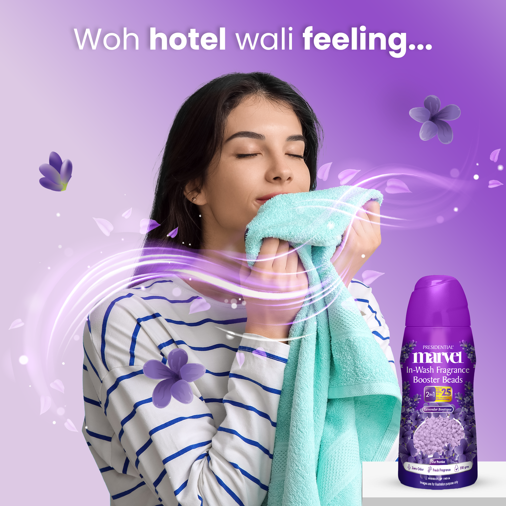 Presidential Marvel In-Wash Fragrance Boosters (Lavender Bouquet)