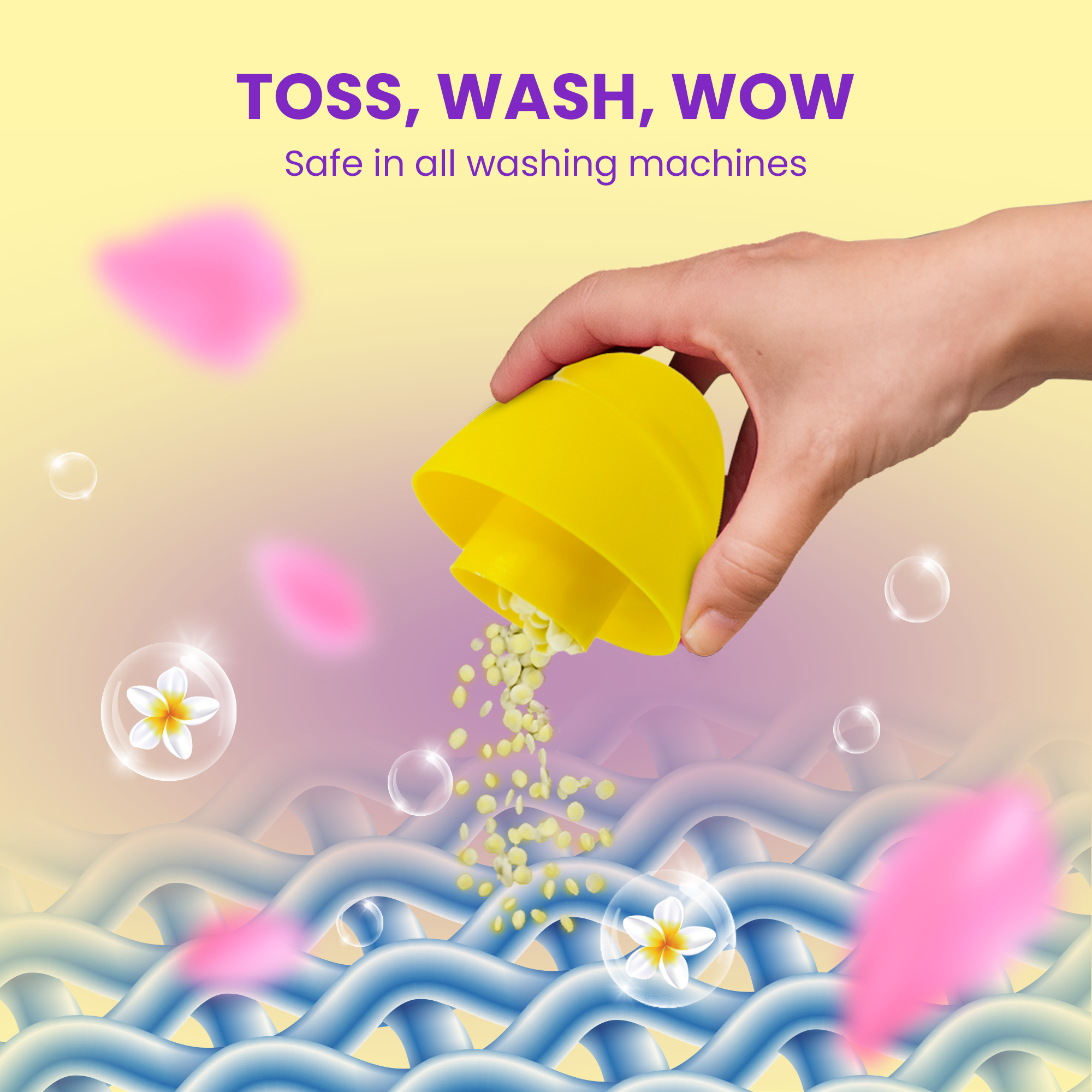 Presidential Marvel In-Wash Fragrance Boosters (Golden Breeze- Yellow)