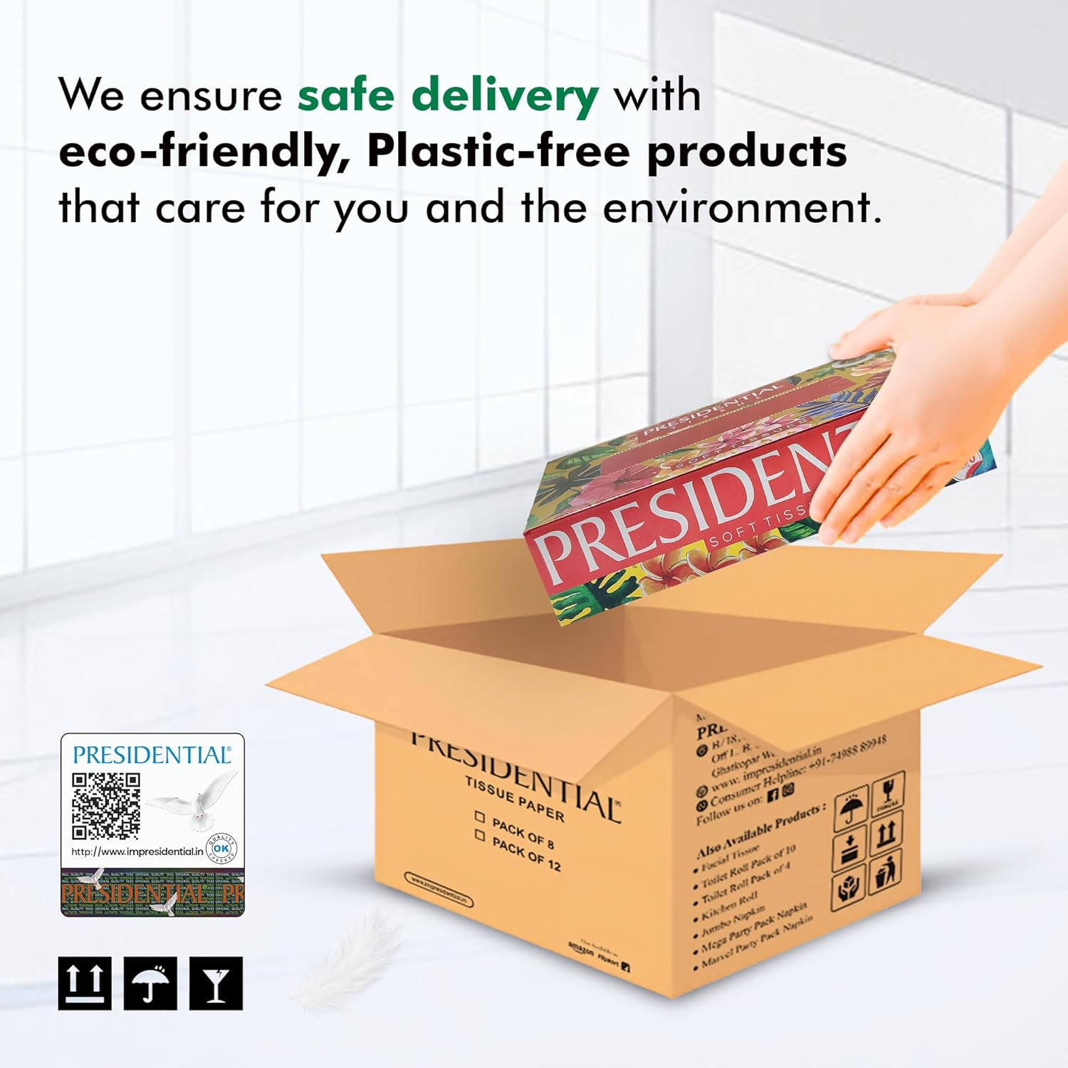 Presidential Premium Facial Tissues | 2-Ply