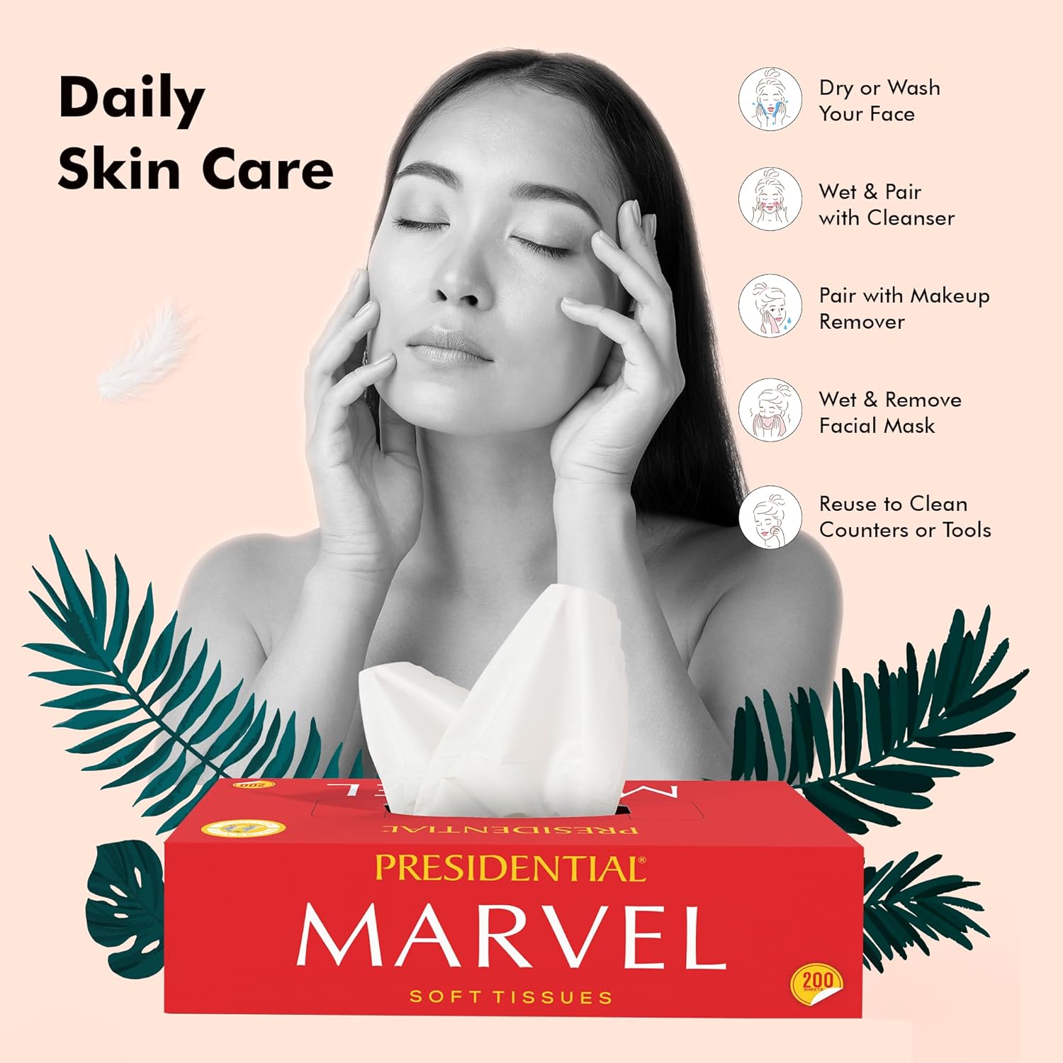 Presidential Premium Marvel Facial Tissues | 2-Ply