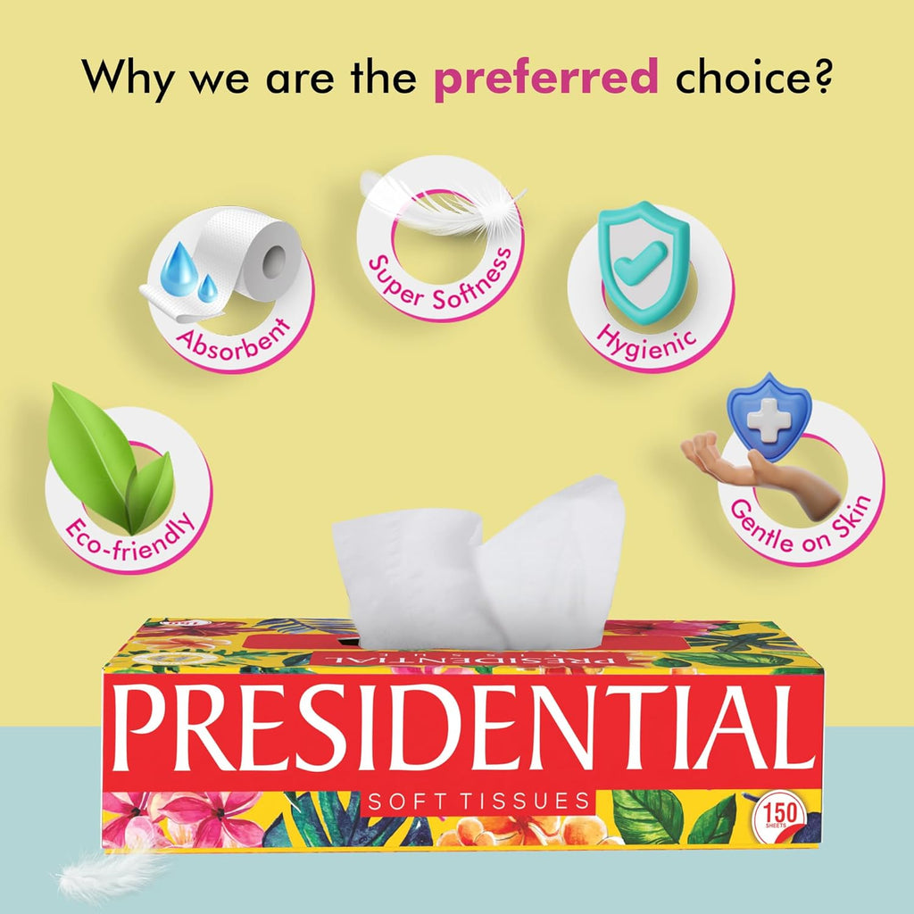 Presidential Premium Facial Tissues | 2-Ply