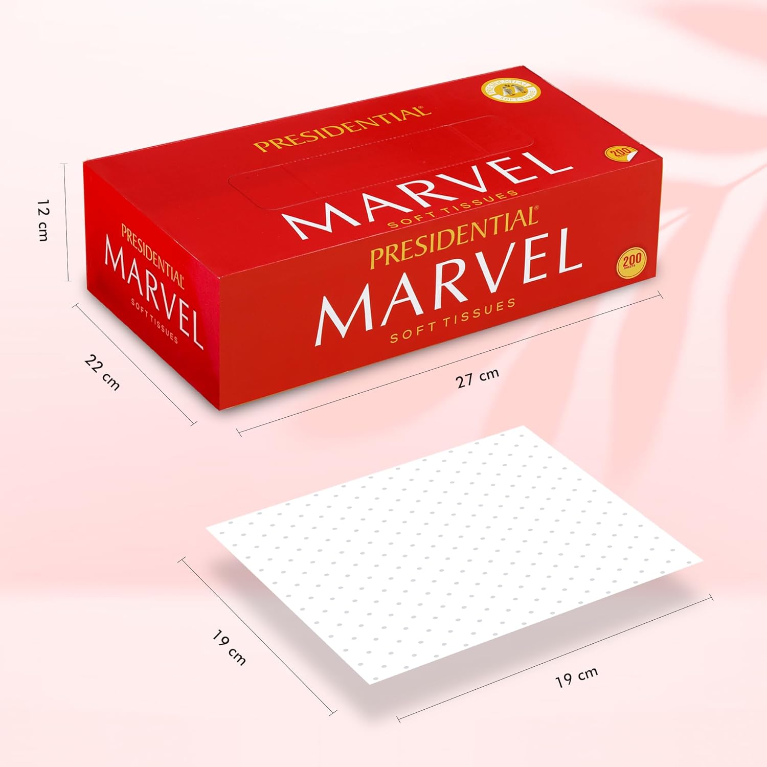 Presidential Premium Marvel Facial Tissues | 2-Ply