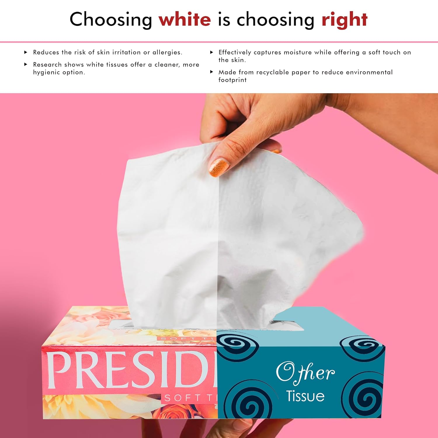 Presidential Premium Facial Tissues | 2-Ply