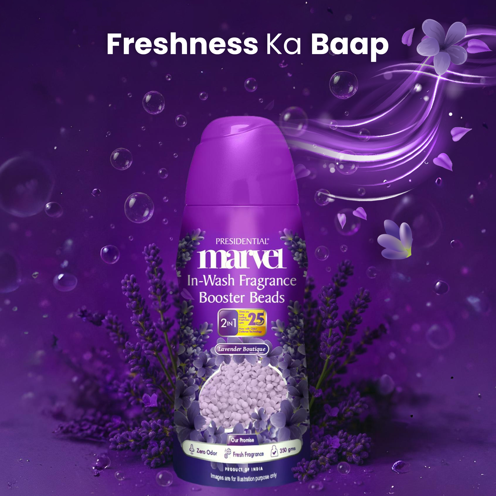 Presidential Marvel In-Wash Fragrance Boosters (Lavender Bouquet)