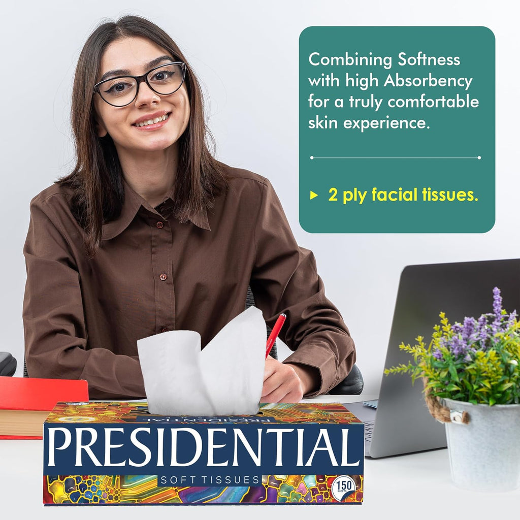 Presidential Premium Facial Tissues | 2-Ply