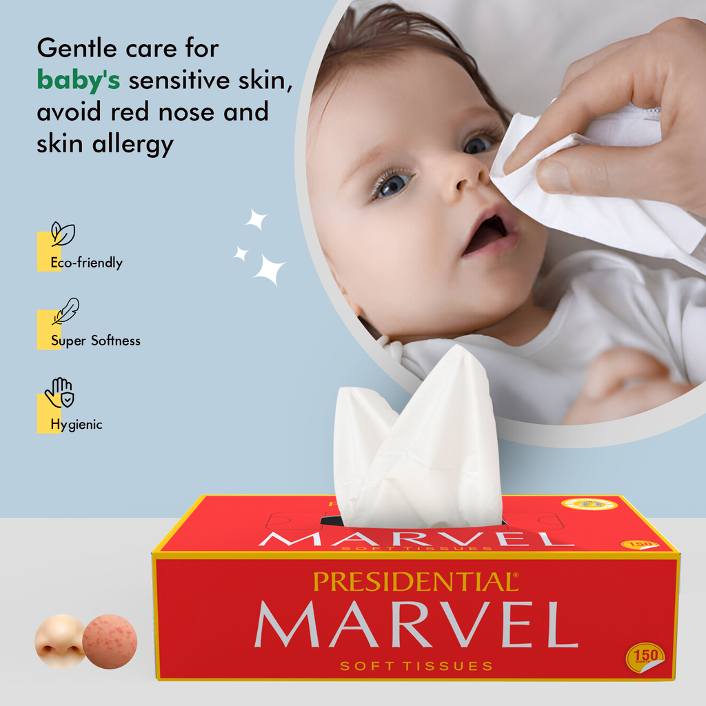 Presidential Marvel Premium Super Soft Facial Tissues | 2-Ply