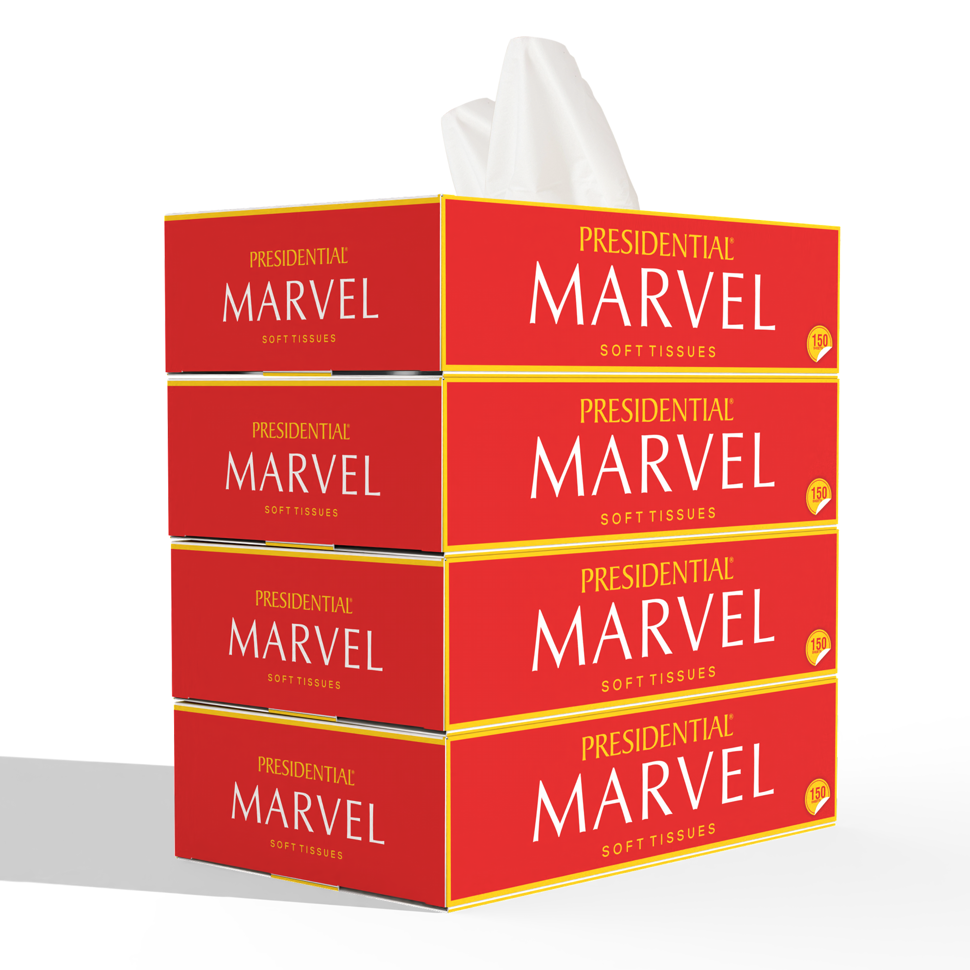 Presidential Marvel Premium Super Soft Facial Tissues | 2-Ply