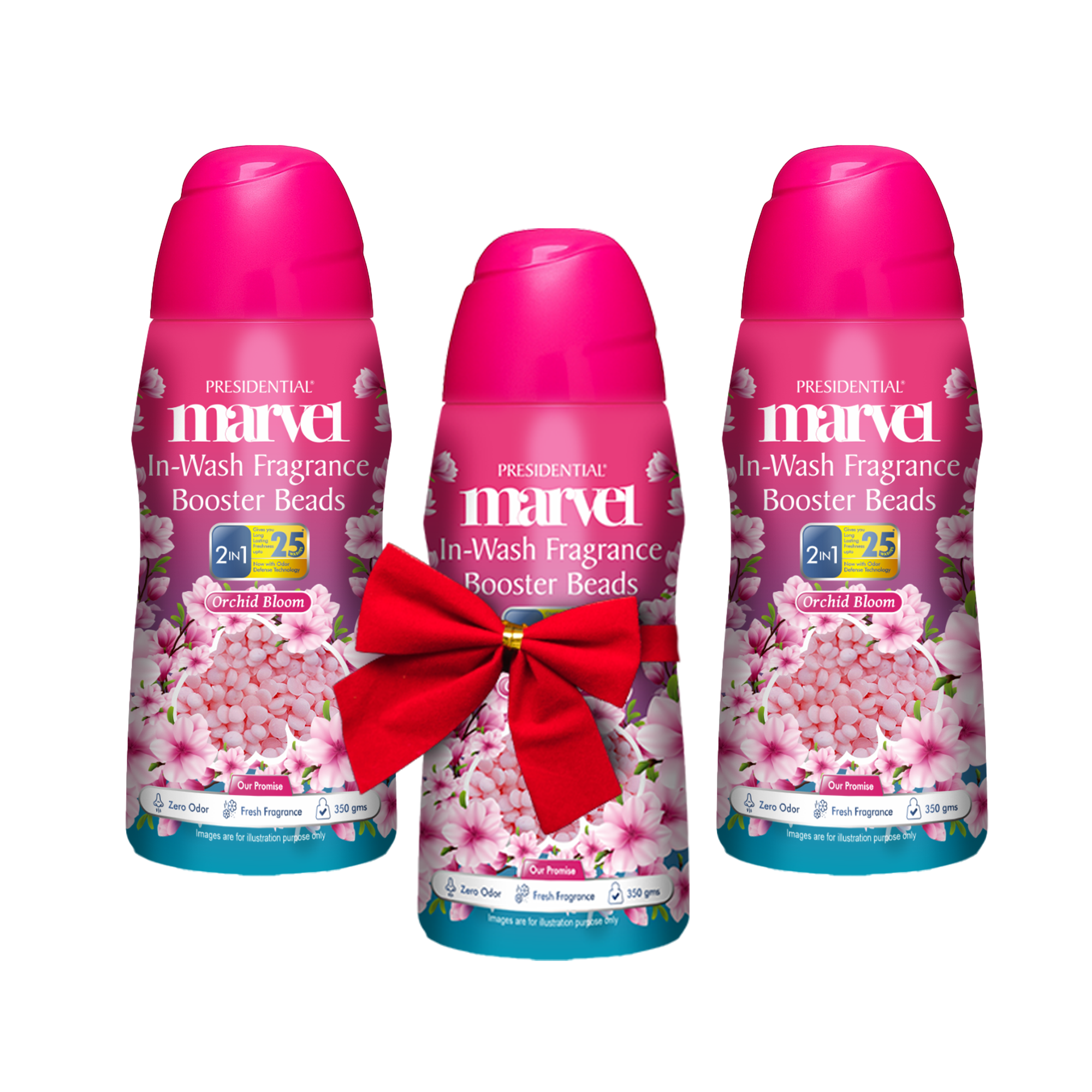 Buy 2 Get 1 FREE Shubh Diwali Offer - Orchid Bloom Fragrance Booster - Pack of 3
